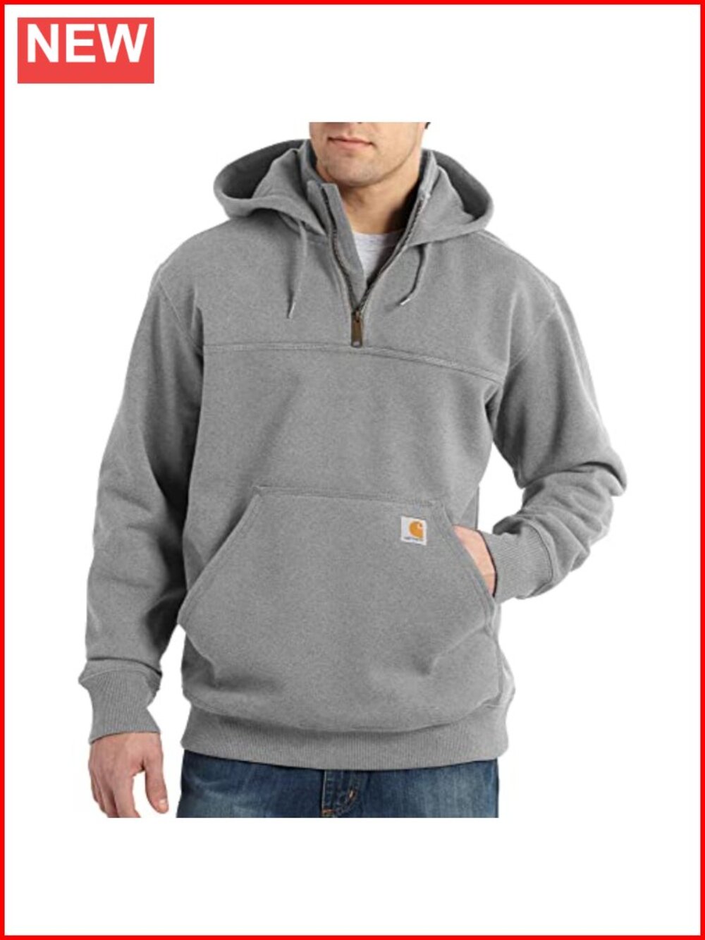 Carhartt Men's Paxton 1/4-Zip Sweatshirt Pullover Hoodie